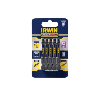 Vârf IRWIN Impact Pro Bit SQ2 x 57 mm (10 buc)
