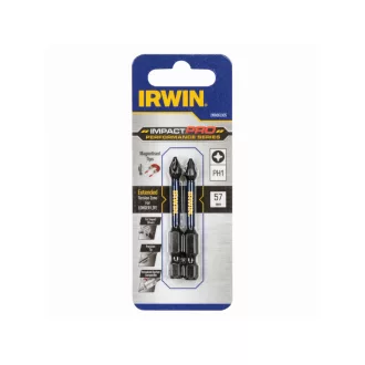 Vârf Bit IRWIN Impact Pro PH1 x 57 mm (2 buc)