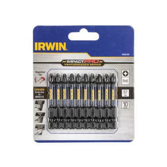 Vârf Bit IRWIN Impact Pro PH2 x 57 mm (10 buc)