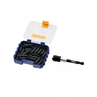   Set de biți IRWIN Impact Pro PH2 x 25 mm + suport de biți (20 buc)