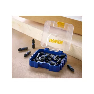   Set de biți IRWIN Impact Pro PH2 x 25 mm + suport de biți (20 buc)
