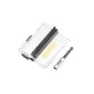 Set de biți IRWIN Impact Pro 10 bucăți 25 mm (3 x PZ2, 4 x TX20, 3 x TX25) + suport pentru biți