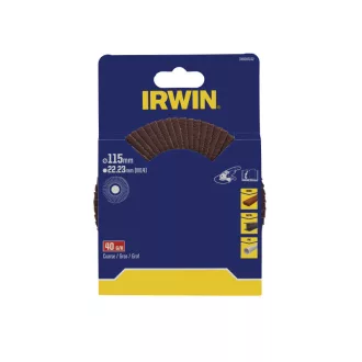 IRWIN Disc abraziv lamelar 115 x 22 mm P40