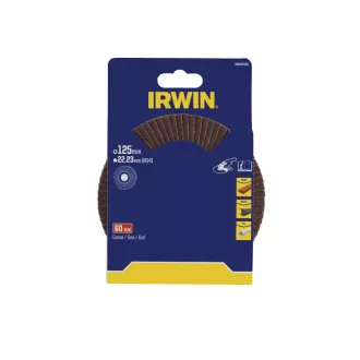 IRWIN Disc abraziv cu lamele 125 x 22 mm P60