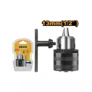INGCO Mandrină de găurire 1,5-13 mm 1/2" cu cheie