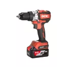 DCK Masina de gaurit cu percutie pe baterie 160 Nm fără perii de carbon 20 V (2 x 5,0 Ah baterie + încărcător)