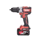 DCK Masina de gaurit cu percutie pe baterie 160 Nm fără perii de carbon 20 V (2 x 5,0 Ah baterie + încărcător)