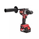 DCK Masina de gaurit cu percutie pe baterie 160 Nm fără perii de carbon 20 V (2 x 5,0 Ah baterie + încărcător)