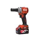 DCK Șurubelniță cu percuție pe baterie 1/2" 358 Nm fără perii de cărbune 20 V (2 x 5,0 Ah baterie + încărcător)