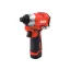 DCK Șurubelniță cu impact fără perii 1/4" 140 Nm 12 V (2 x acumulatori 2,0 Ah + încărcător)