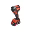 DCK Șurubelniță de impact cu baterie 1/4" 208 Nm fără perii de carbon 20 V (2 x 4,0 Ah baterie + încărcător)