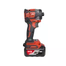 DCK Șurubelniță de impact cu baterie 1/4" 208 Nm fără perii de carbon 20 V (2 x 4,0 Ah baterie + încărcător)