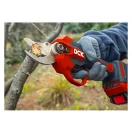 DCK Foarfecă de tăiat cu acumulator 35 mm fără perii 20 V (2 x acumulatori 2,0 Ah + încărcător)
