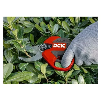  DCK Foarfecă de tăiat cu acumulator 35 mm fără perii 20 V (2 x acumulatori 2,0 Ah + încărcător)