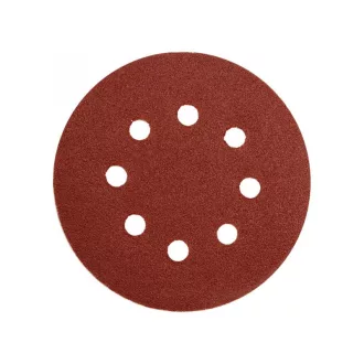   Disc abraziv cu prindere cu scai GERMAFLEX 125 mm / P100 cu 8 găuri (5 buc)