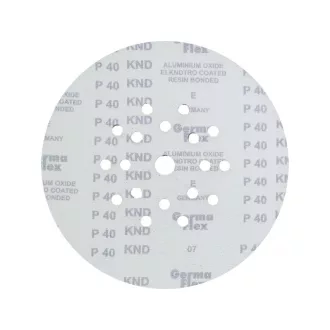 GERMAFLEX Disc abraziv cu arici 225 mm / P120 18+1 orificii