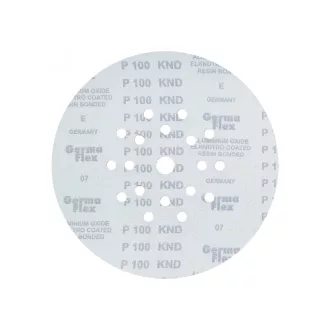   GERMAFLEX Disc abraziv cu închidere velcro 225 mm / P100 18+1 găuri (5 buc)