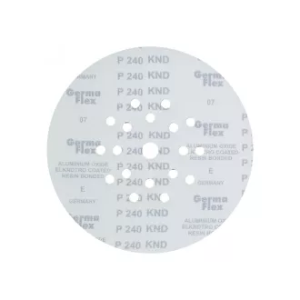   Disc de fibră cu arici GERMAFLEX 225 mm / P240 cu 18+1 găuri (5 buc)