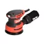 DCK Șlefuitor excentric 125 mm 380 W cu reglaj de turație