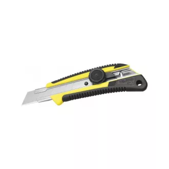   TAJIMA GRI Cuțit cu lamă retractabilă 18 mm cu șurub, mâner de cauciuc