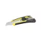 TAJIMA GRI Cuțit cu lamă retractabilă 18 mm cu șurub, mâner de cauciuc