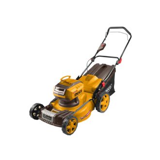   INGCO Mașină de tuns iarba cu baterie 460 mm 2 x 20 V fără perii de carbon (fără baterie și încărcător)