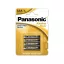 PANASONIC baterie alcalină AAA/micro durabilă 1,5 V (4 buc)