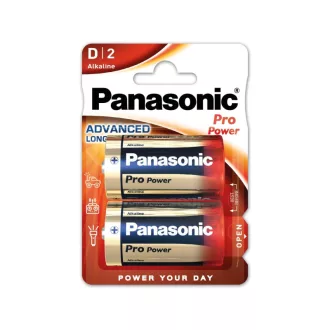   PANASONIC D/goliath baterie alcalină super durabilă 1,5 V (2 buc)