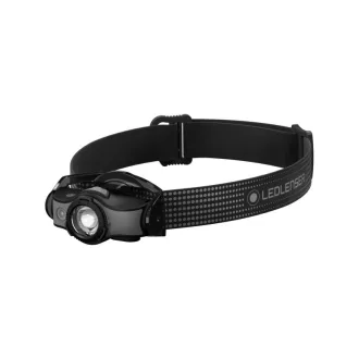   LEDLENSER Lanternă frontală LED reîncărcabilă MH5 outdoor 400 lm / 180 m 1x14500 Li-ion, negru/gri