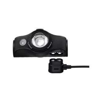   LEDLENSER Lanternă frontală LED reîncărcabilă MH5 outdoor 400 lm / 180 m 1x14500 Li-ion, negru/gri