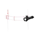 LEDLENSER Lanternă cu acumulator și lumină UV P7R Work 1200 lm Li-ion 4800 mAh