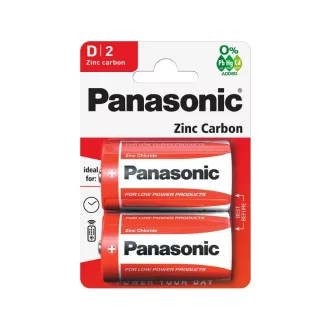   Baterie durabilă PANASONIC D/goliath zinc-mangan 1,5 V (2 buc)