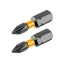 INGCO Vârf de șurubelniță de impact PH1 x 25 mm (2 buc.)