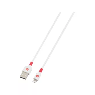 Încărcător USB SKROSS și cablu de date 2 m (fulger)