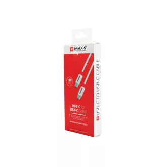 Încărcător USB-C SKROSS și cablu de date 1,2 m (USB-C)