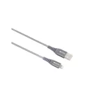 Încărcător USB SKROSS Steel Line și cablu de date 2 m (fulger)