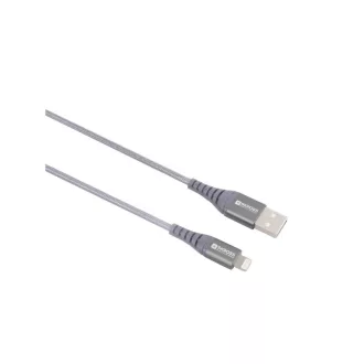   Încărcător USB SKROSS Steel Line și cablu de date 2 m (fulger)