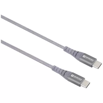   Încărcător și cablu de date SKROSS Steel Line USB-C 2 m (USB-C)