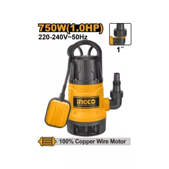 INGCO Pompă submersibilă 750 W