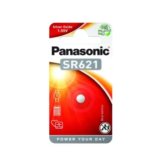 PANASONIC SR621 celulă monedă din oxid de argint 1,55 V
