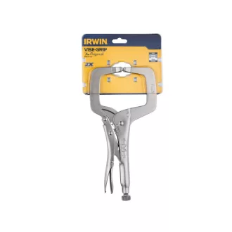   IRWIN Vise-Grip Clește cu acțiune de autoblocare în formă de C 275 mm vârf ascuțit