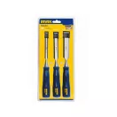 Set dălți pentru lemn IRWIN Marples cu mâner din plastic din 3 părți (13-19-25 mm)