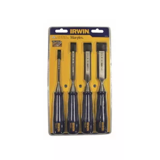   Set dălți pentru lemn IRWIN Marples cu mâner din plastic din 4 piese (6-13-19-25 mm)