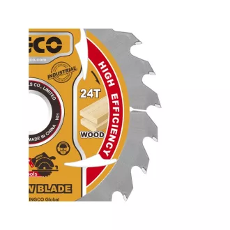   INGCO Disc de tăiere pentru lemn 140 x 20 x 1,0 mm / 24 dinți (2 buc)