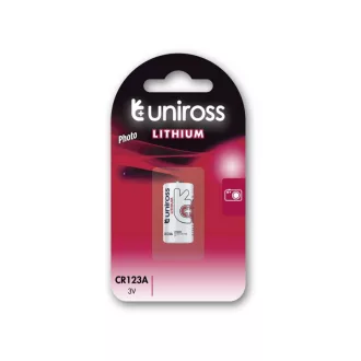 Baterie UNIROSS CR123A 3 V