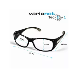 VARIONET Ochelari dioptrii +2,5 transparent TECH3