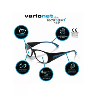 VARIONET Ochelari dioptrii +3,0 clare TECH3