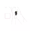 LEDLENSER Lanternă cu acumulator clip-on W1R Work 220 lm 1xLi-ion