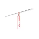 LEDLENSER Lampă de lucru reîncărcabilă W5R Work 220 lm/600 lm 1xLi-ion