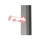 LEDLENSER Lampă de lucru reîncărcabilă W5R Work 220 lm/600 lm 1xLi-ion